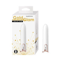 Gold Glam Bullet Vibe for Targeted Stimulation