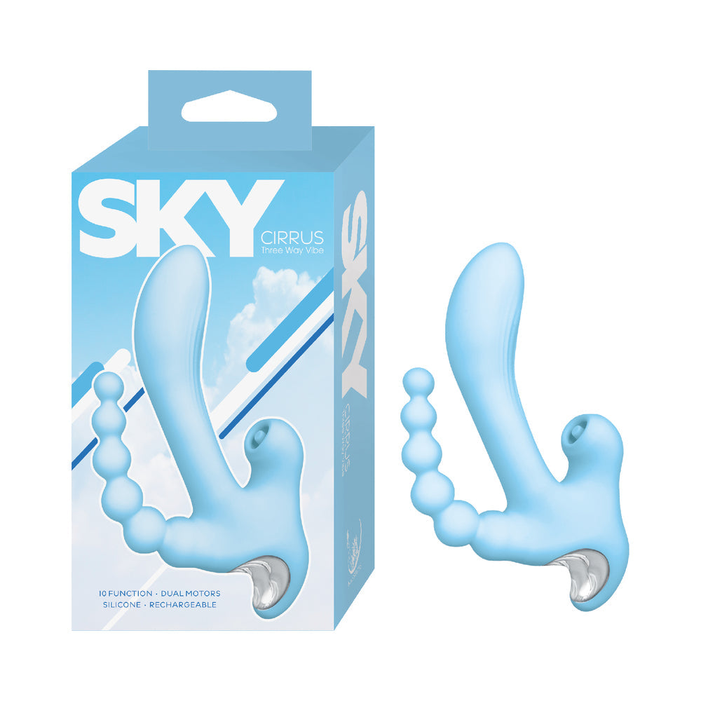 Three Way Vibrator for Layered Stimulation