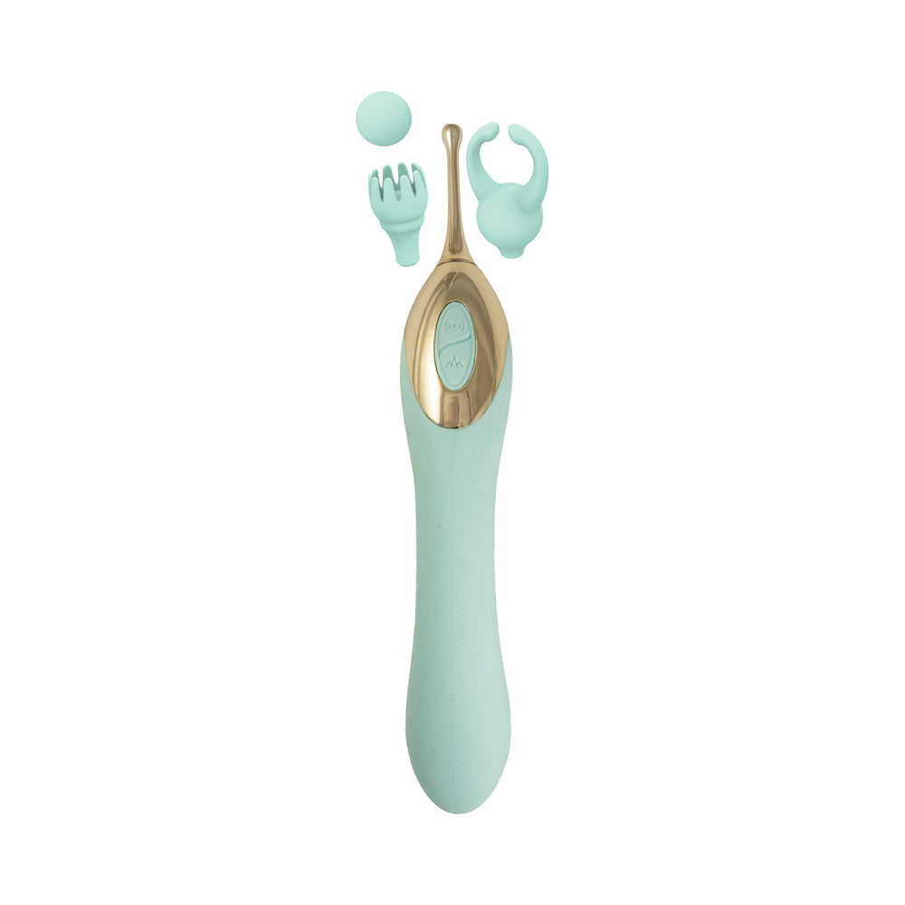 Gold Glam Tri-Tip Vibrator