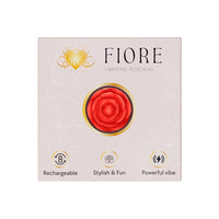 TPC Fiore Rose Ring Vibrator - Red