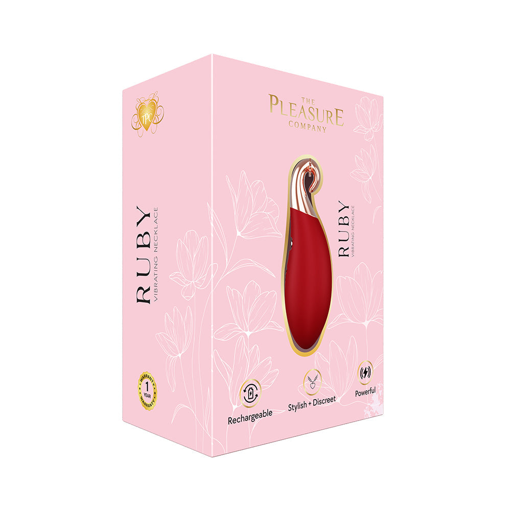 TPC Ruby Vibrating Necklace