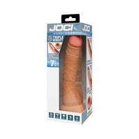 JOCK Hard-Core Triple Density Dildo 7" for Realistic Pleasure
