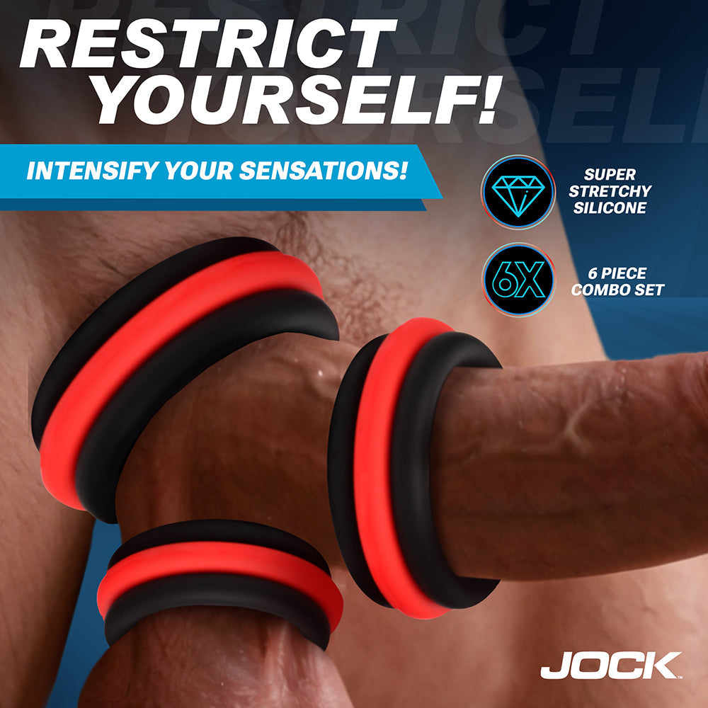JOCK Enhancers Set of 3 - Versatile Cock Rings