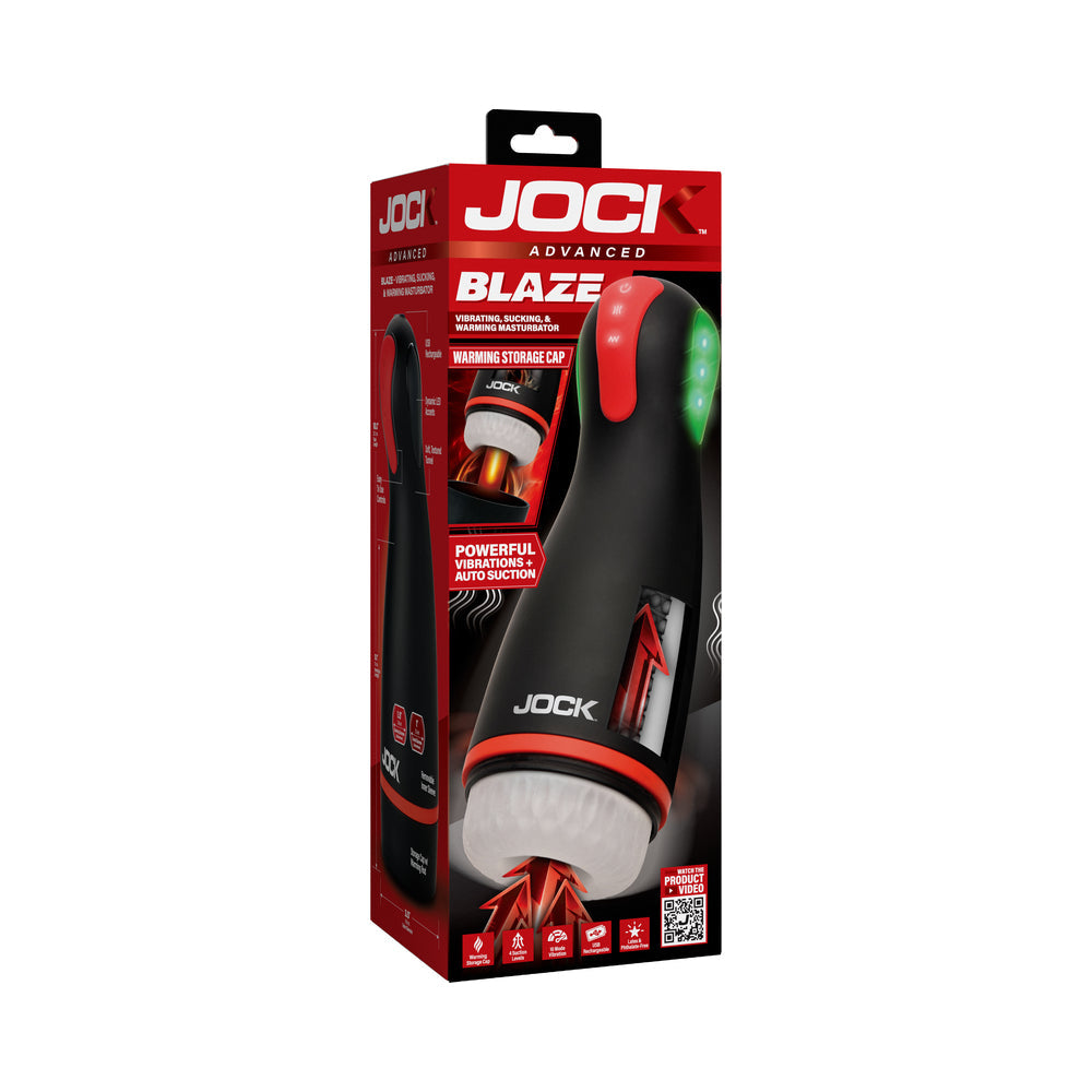 JOCK Advanced Blaze Vibrating Sucking Masturbator