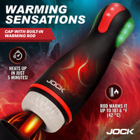 JOCK Advanced Blaze Vibrating Sucking Masturbator