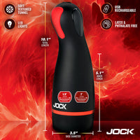 JOCK Advanced Blaze Vibrating Sucking Masturbator