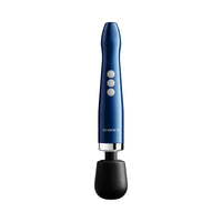 Doxy Die Cast Compact Cordless Wand Massager Blue