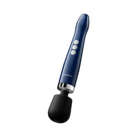 Doxy Die Cast Compact Cordless Wand Massager Blue