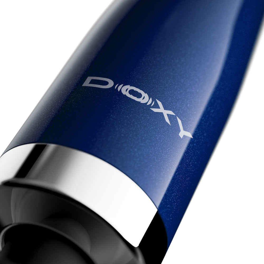 Doxy Die Cast Compact Cordless Wand Massager Blue