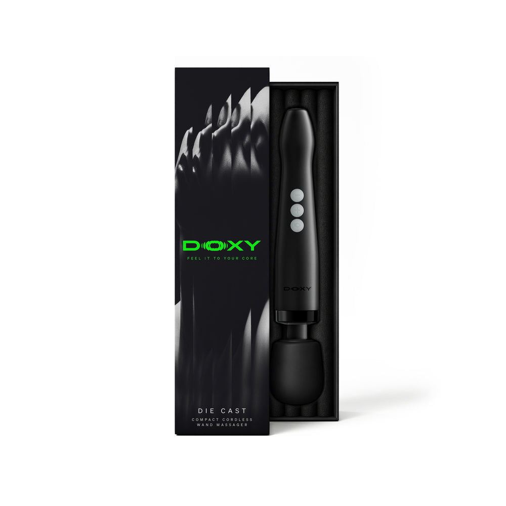 Doxy Die Cast Compact Cordless Wand Massager