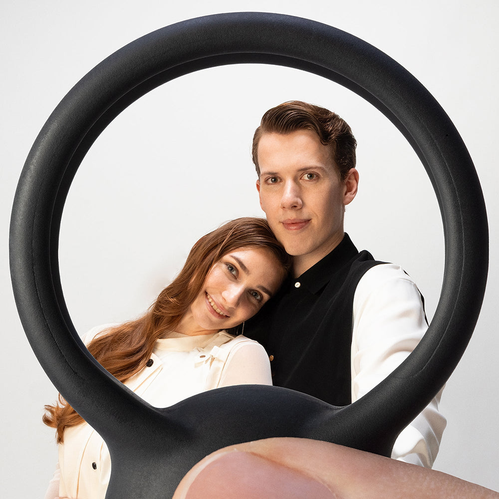 TENGA paiRING Black - Innovative Cock Ring