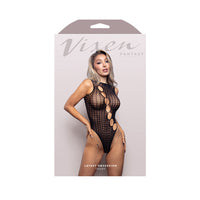 Rhinestone Accent Cut-Out Teddy