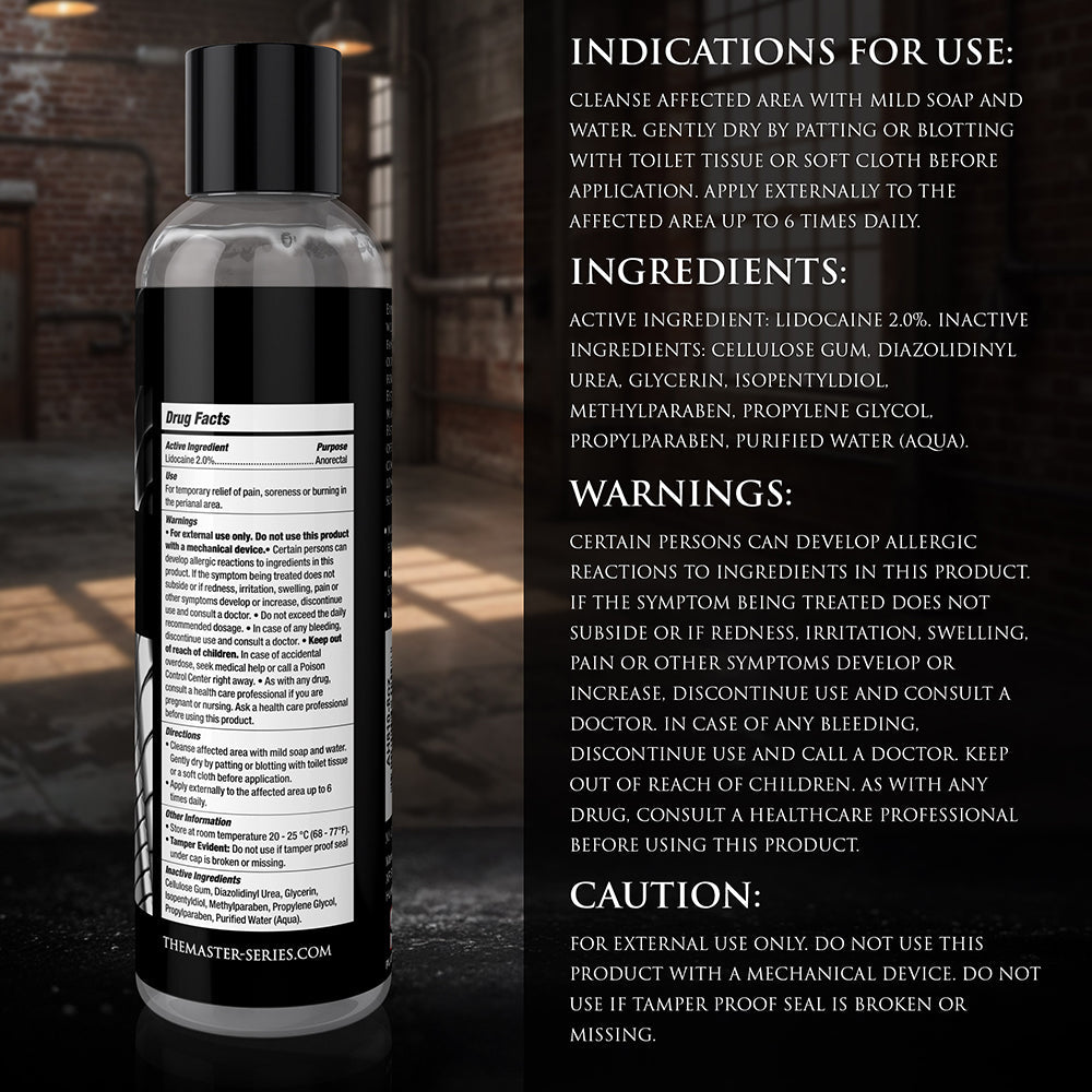 Master Fisting Lubricant 8 oz.