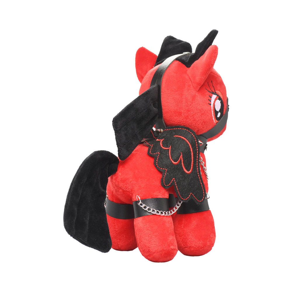Master Scarlet Chainheart Bondage Pony Plushie