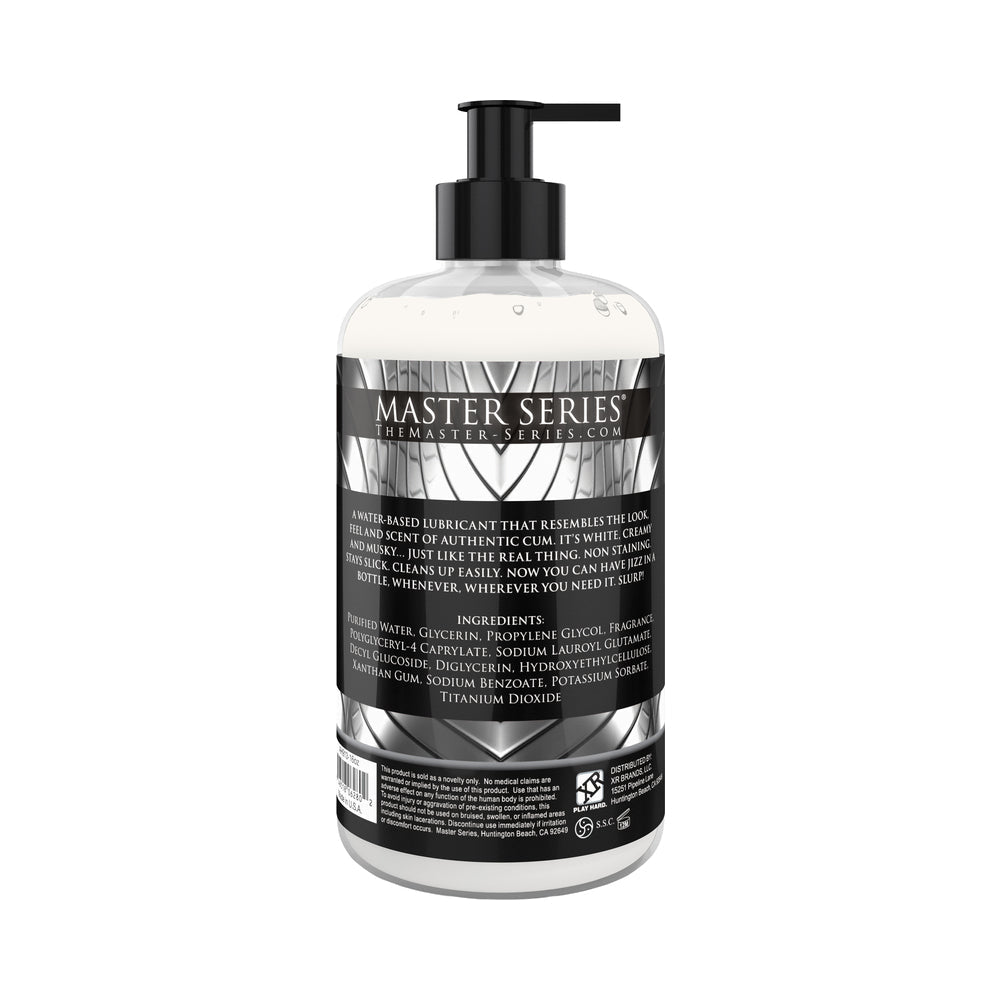 Master Jizz Cum-Scent WB Lube 16 oz.