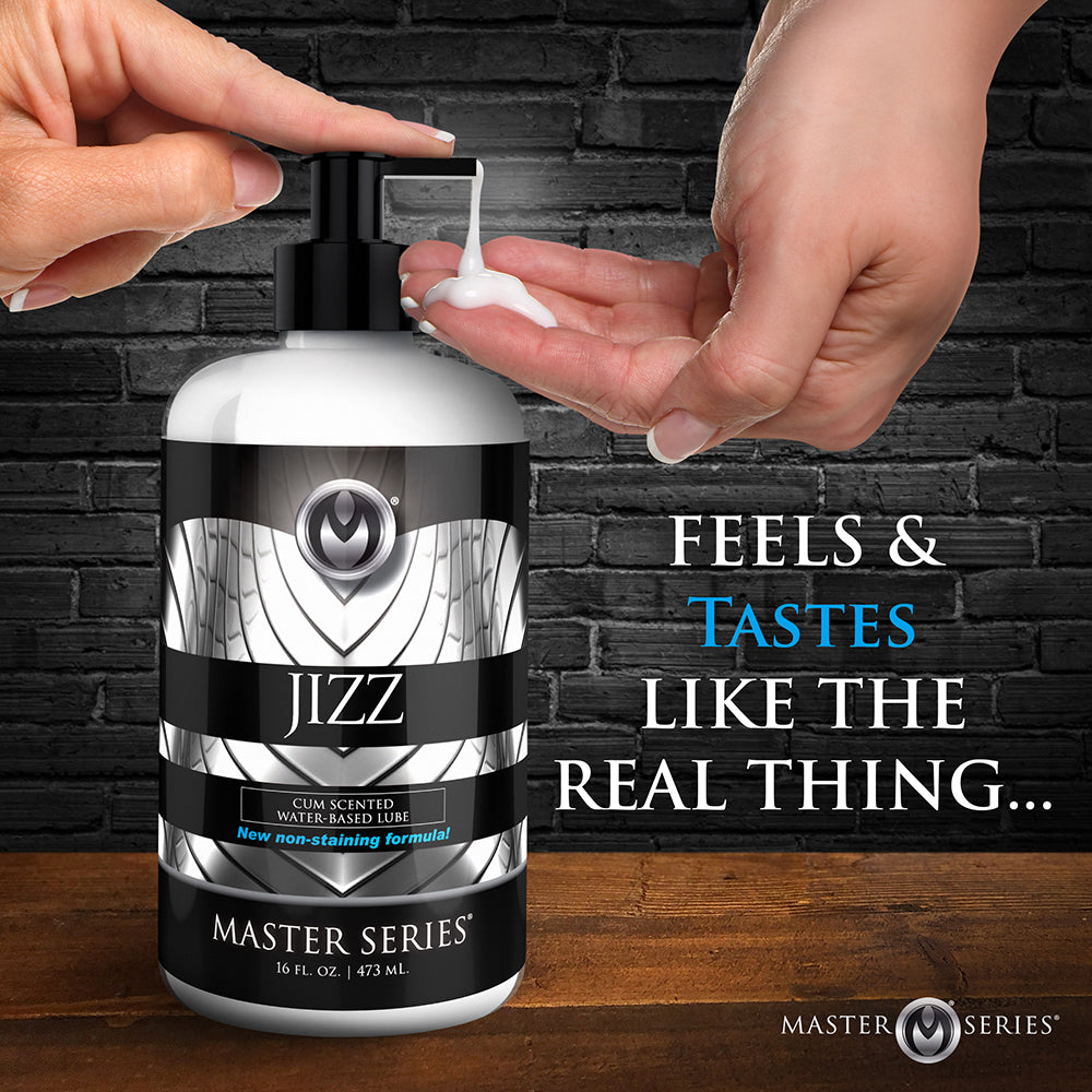 Master Jizz Cum-Scent WB Lube 16 oz.