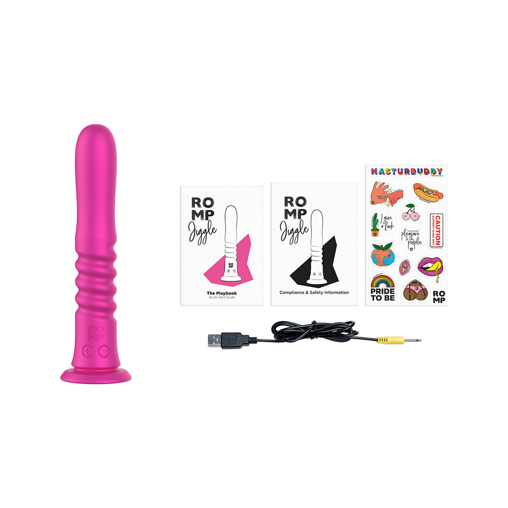 ROMP Jiggle Thrusting Vibrator