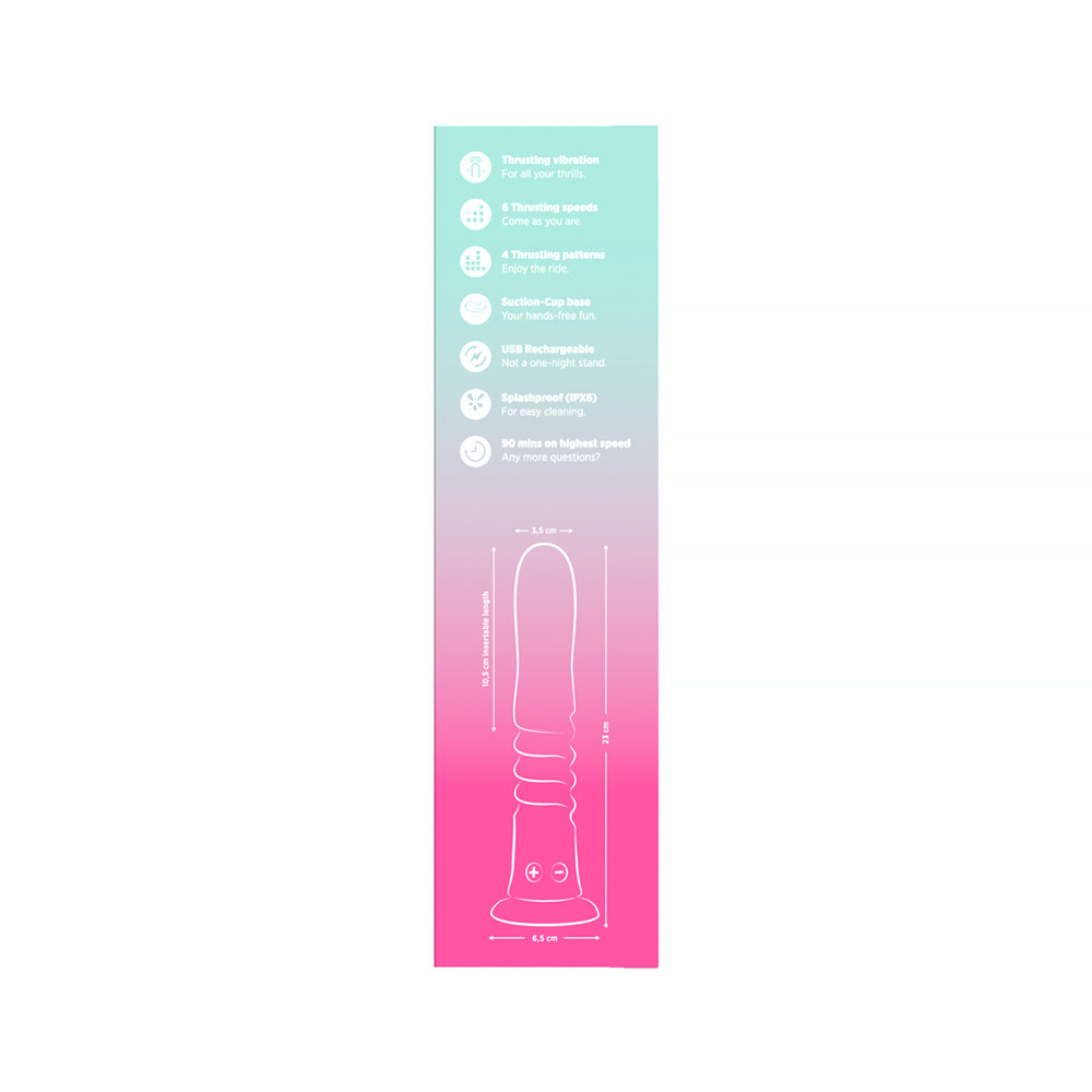 ROMP Jiggle Thrusting Vibrator