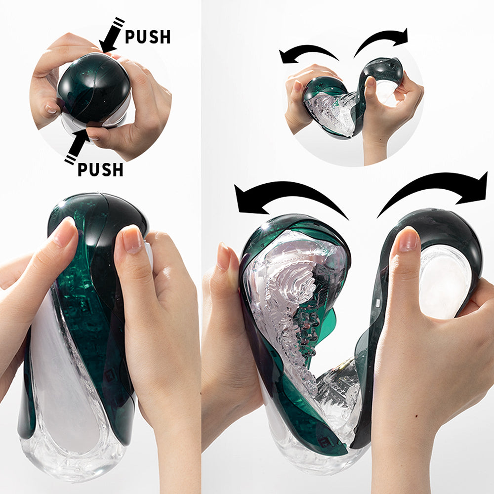 TENGA FLIP 360 Aurora Green Masturbator