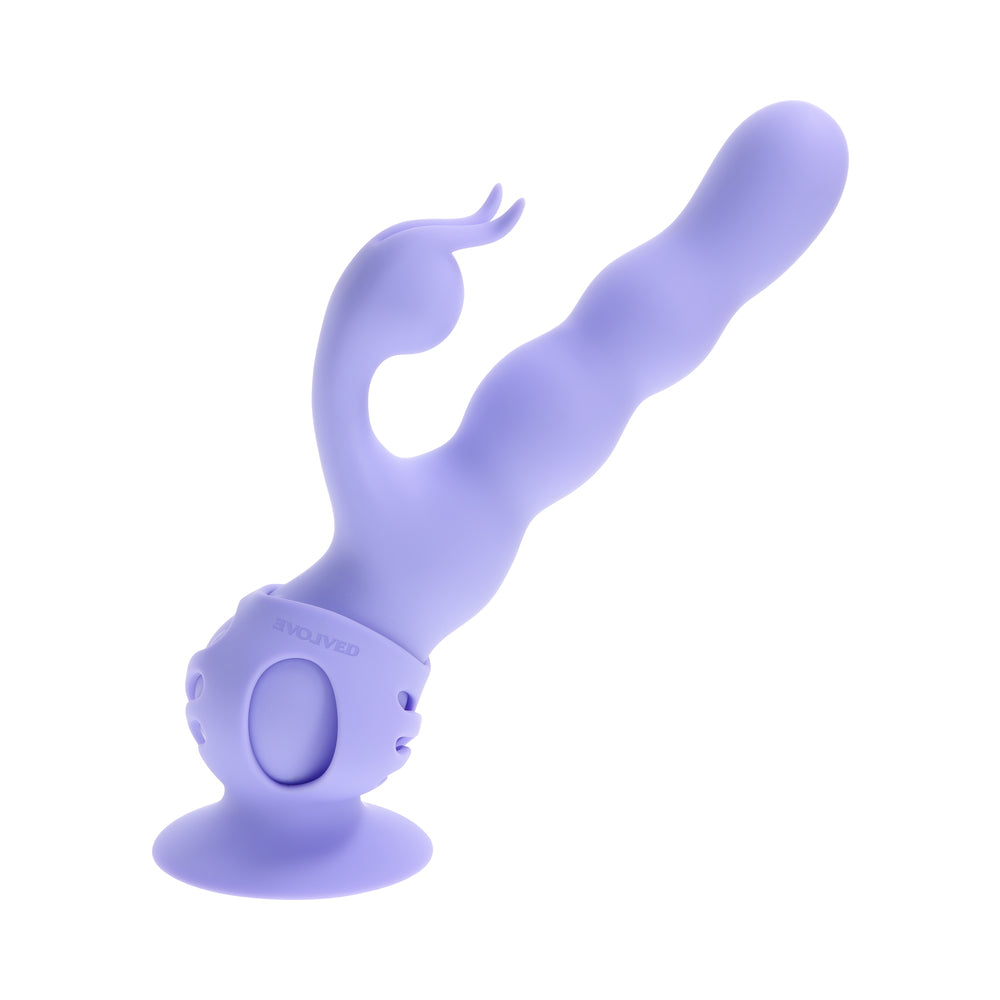 Evolved Wiggly Bunny Vibrator Purple