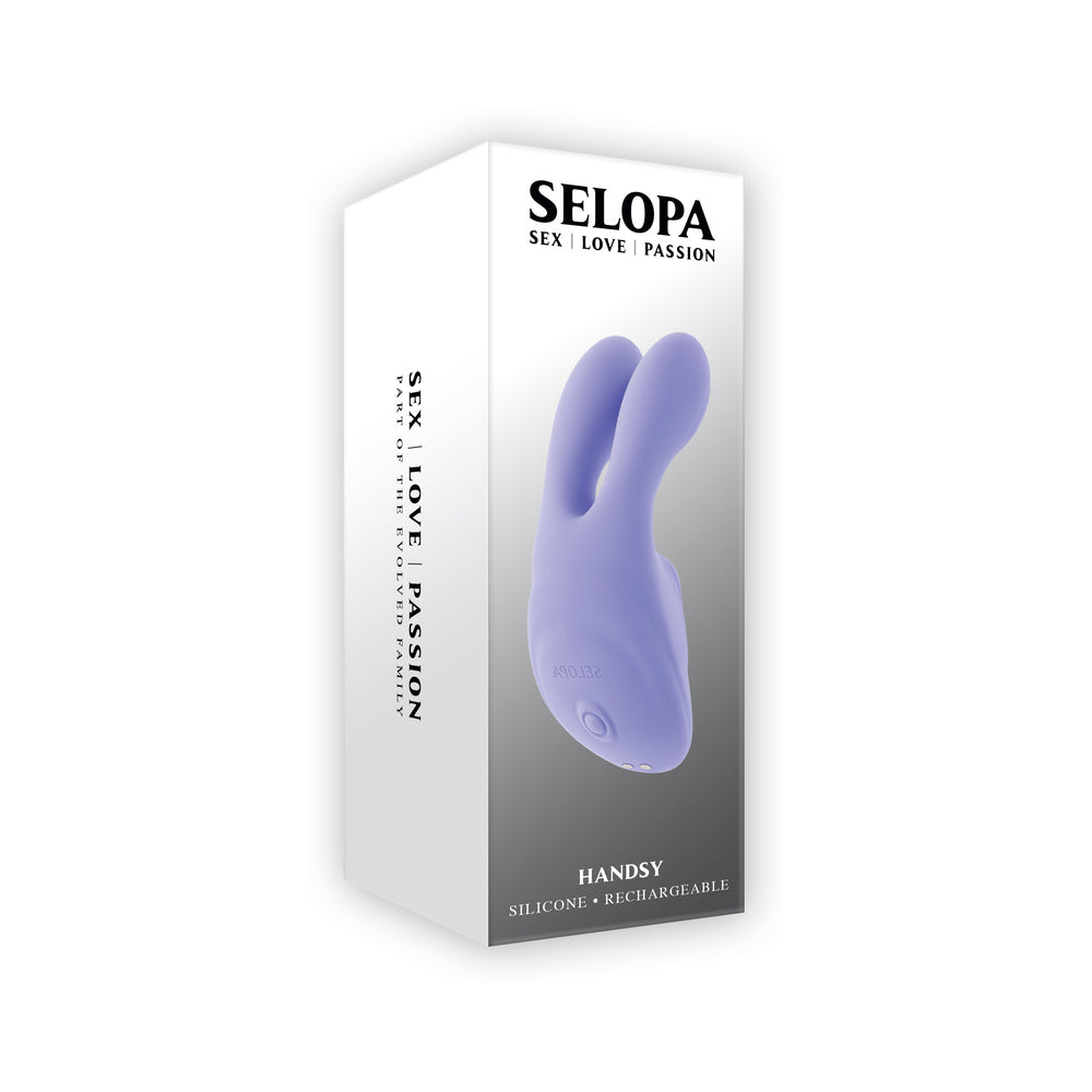 Selopa Handsy Purple Vibrating Palm Vibe