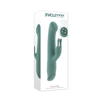 Evolved Satin Swirl Vibrator Mint for Luxurious Stimulation