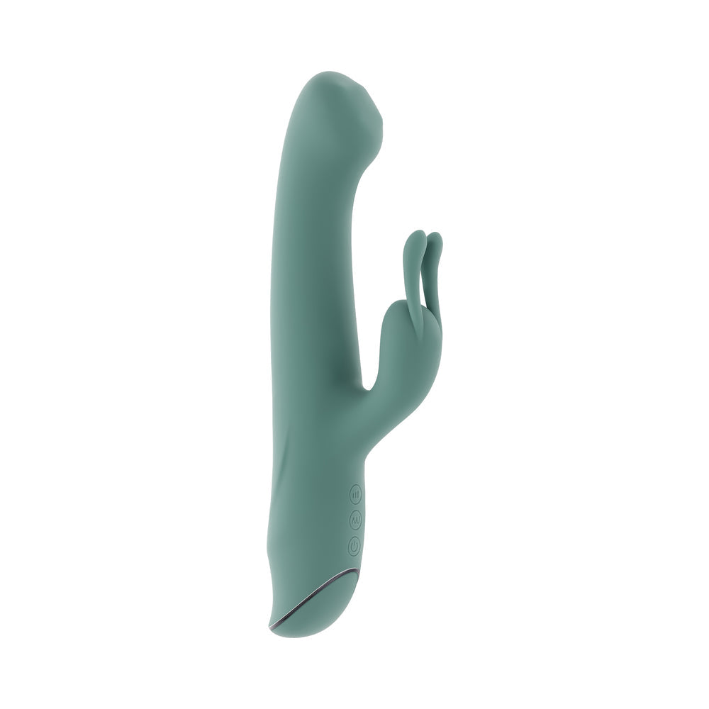 Evolved Satin Swirl Vibrator Mint for Luxurious Stimulation