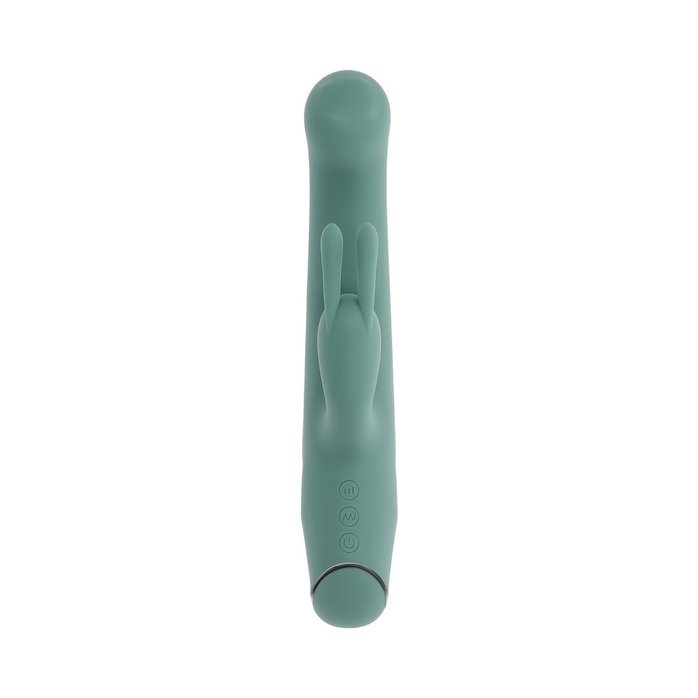 Evolved Satin Swirl Vibrator Mint for Luxurious Stimulation