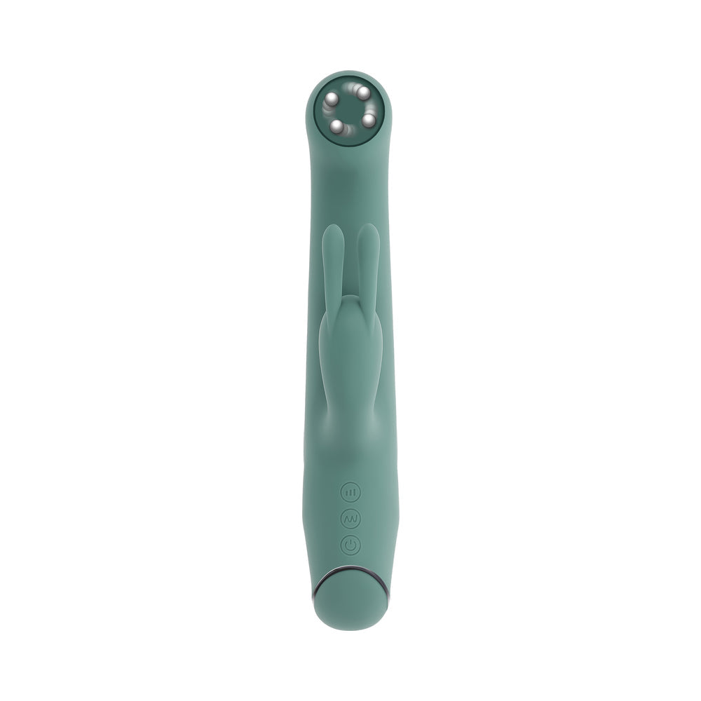 Evolved Satin Swirl Vibrator Mint for Luxurious Stimulation