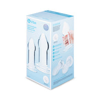 b-Vibe Intermediate Glass Anal Dilators Set