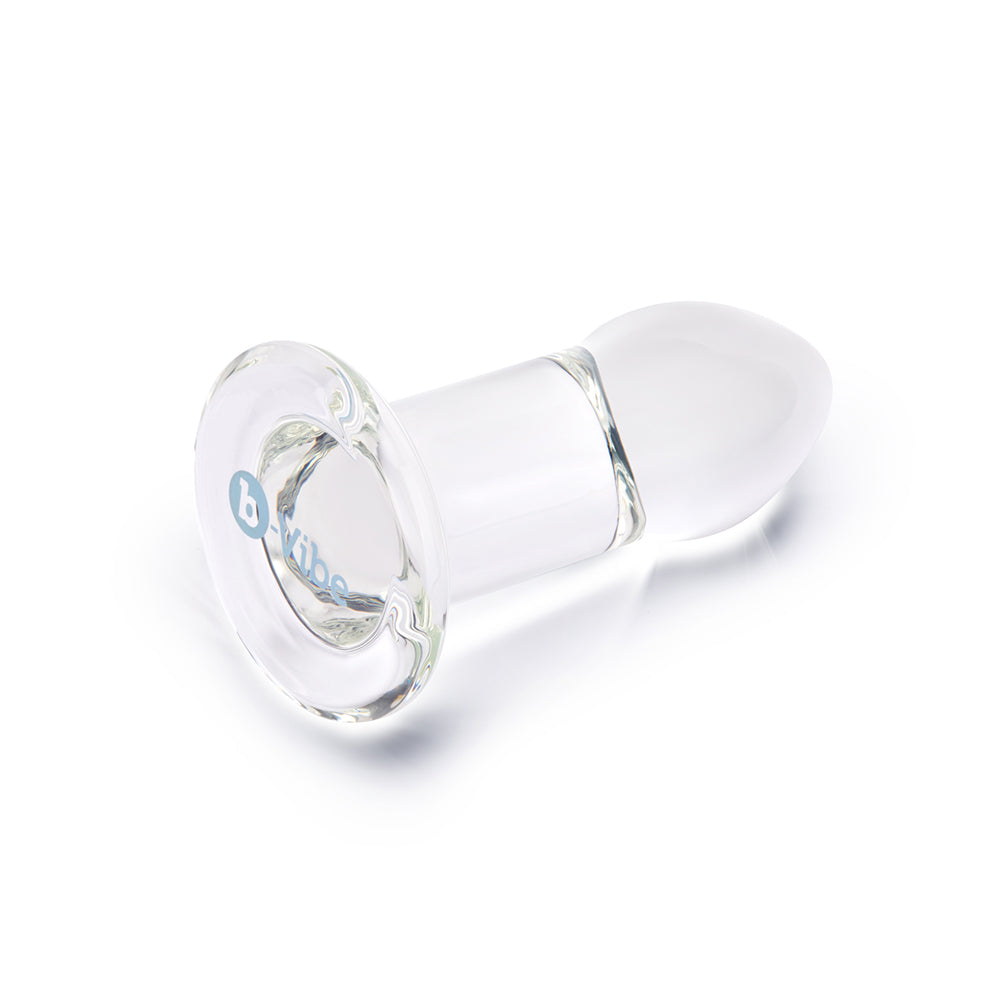 b-Vibe Advanced 8 in. Glass Anal Plug