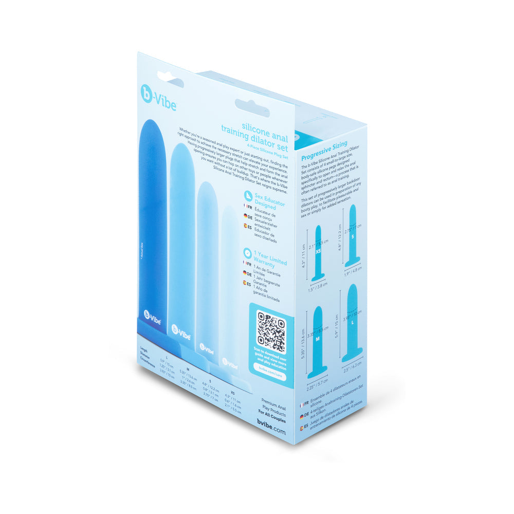 b-Vibe Silicone Anal Train Dilator Set