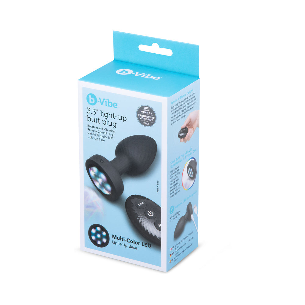 Light-Up Butt Plug with Remote Control