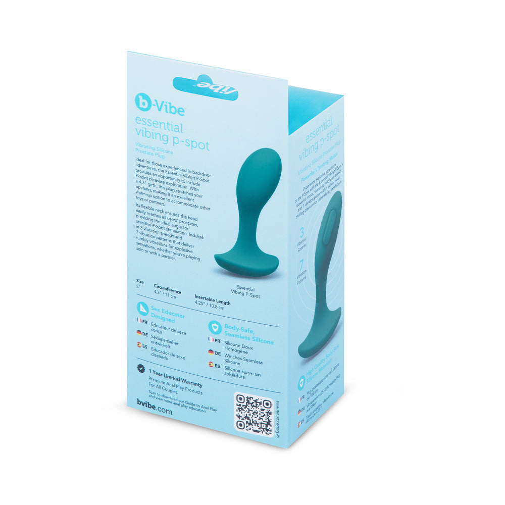 Vibing P-Spot Plug for Prostate Stimulation