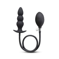Beaded Inflatable Anal Plug for Customized Pleasure