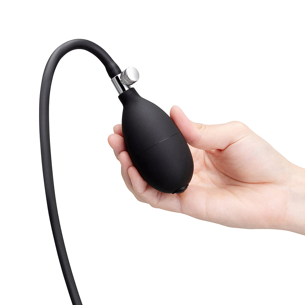 Beaded Inflatable Anal Plug for Customized Pleasure