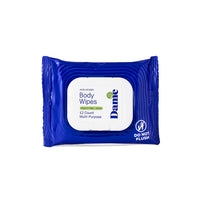Dame Body Wipes with Aloe & Cucumber - 12 Count Lubricant