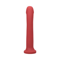 Tantus Hook 9.25-Inch Dildo in Ruby