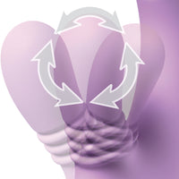 Fantasy For Her intiMotion Flutter Pro Rabbit Vibrator - Purple