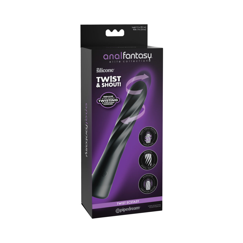 AFC Elite Twist Ecstasy Black for Ultimate Pleasure