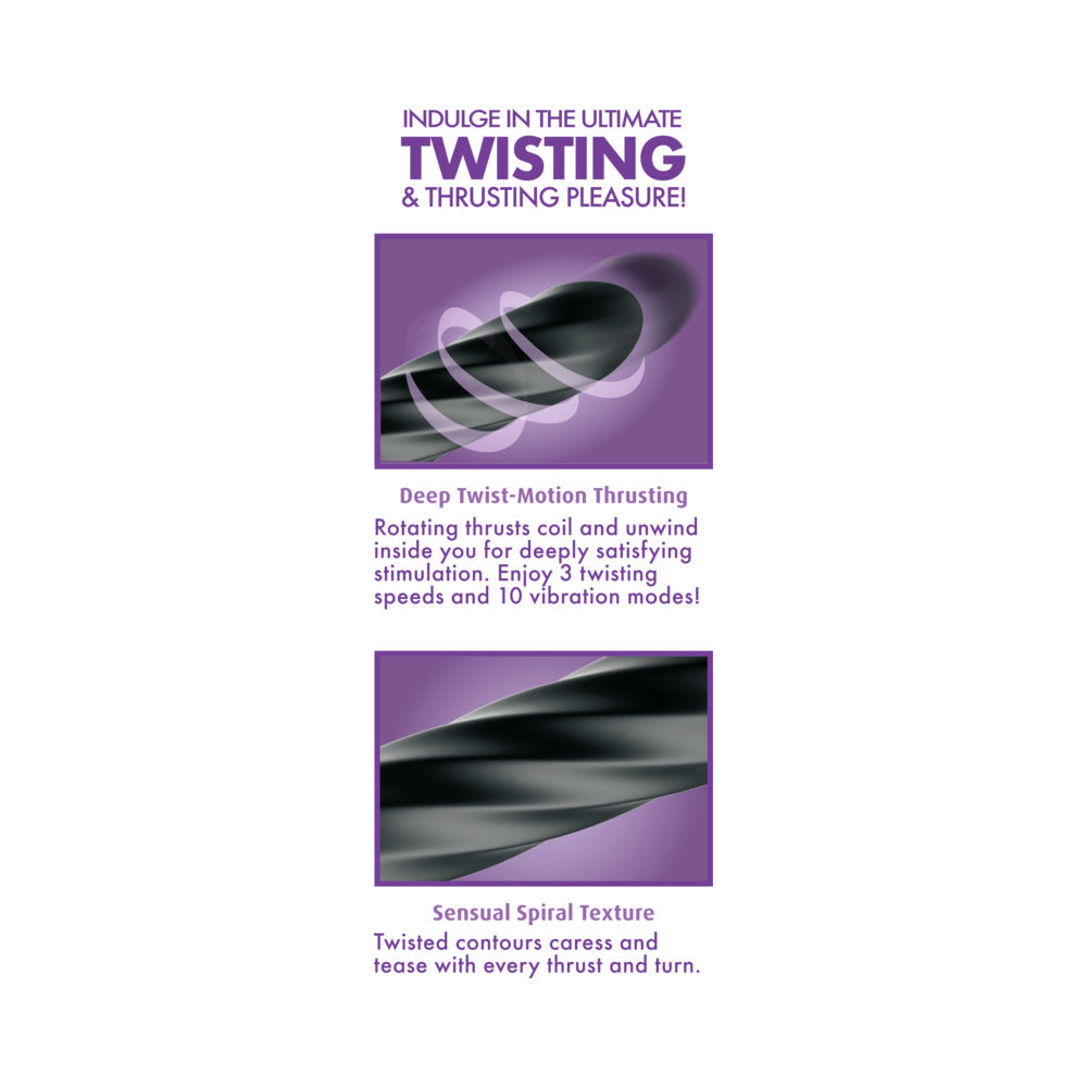 AFC Elite Twist Ecstasy Black for Ultimate Pleasure