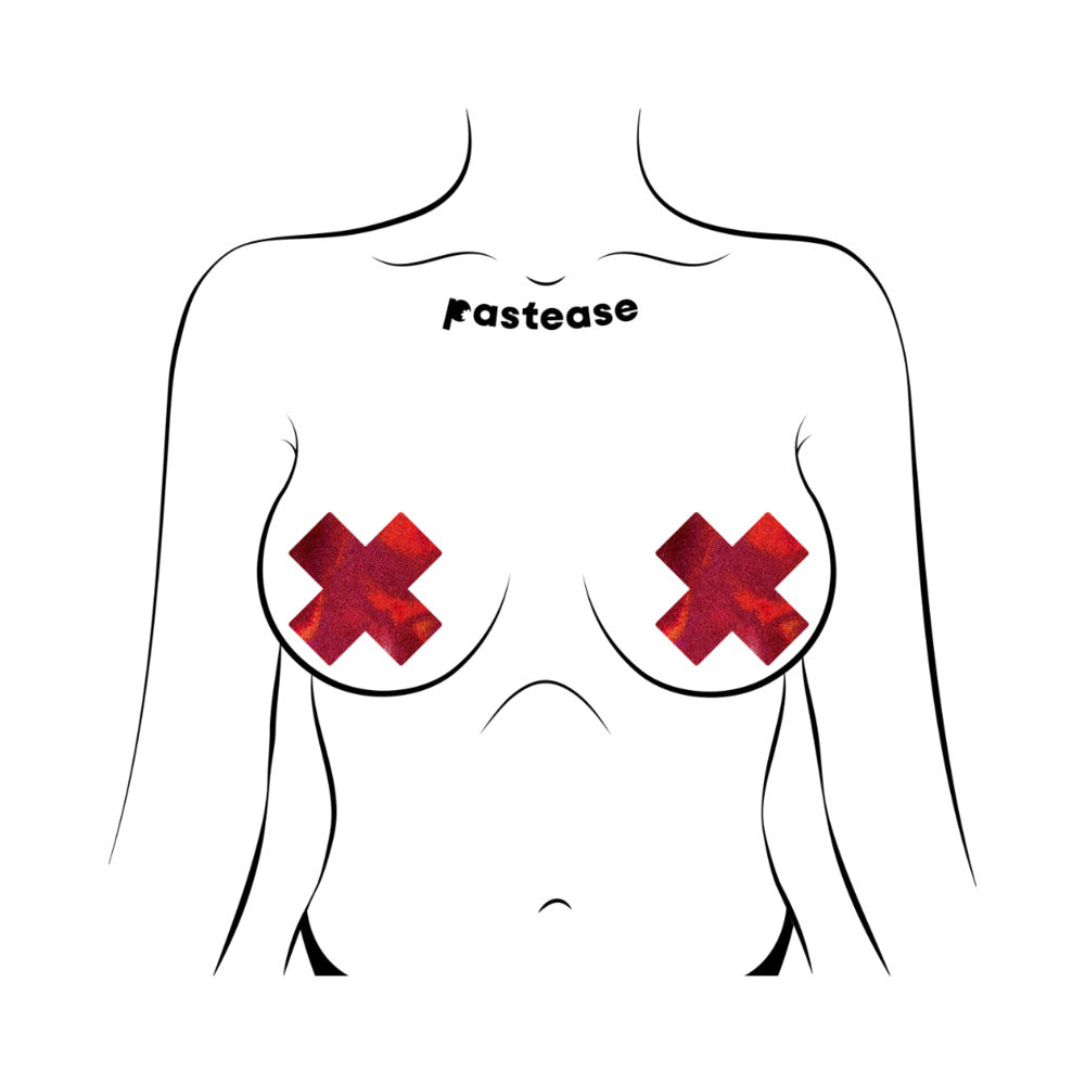 Everyday Liquid Red Cross Nipple Covers