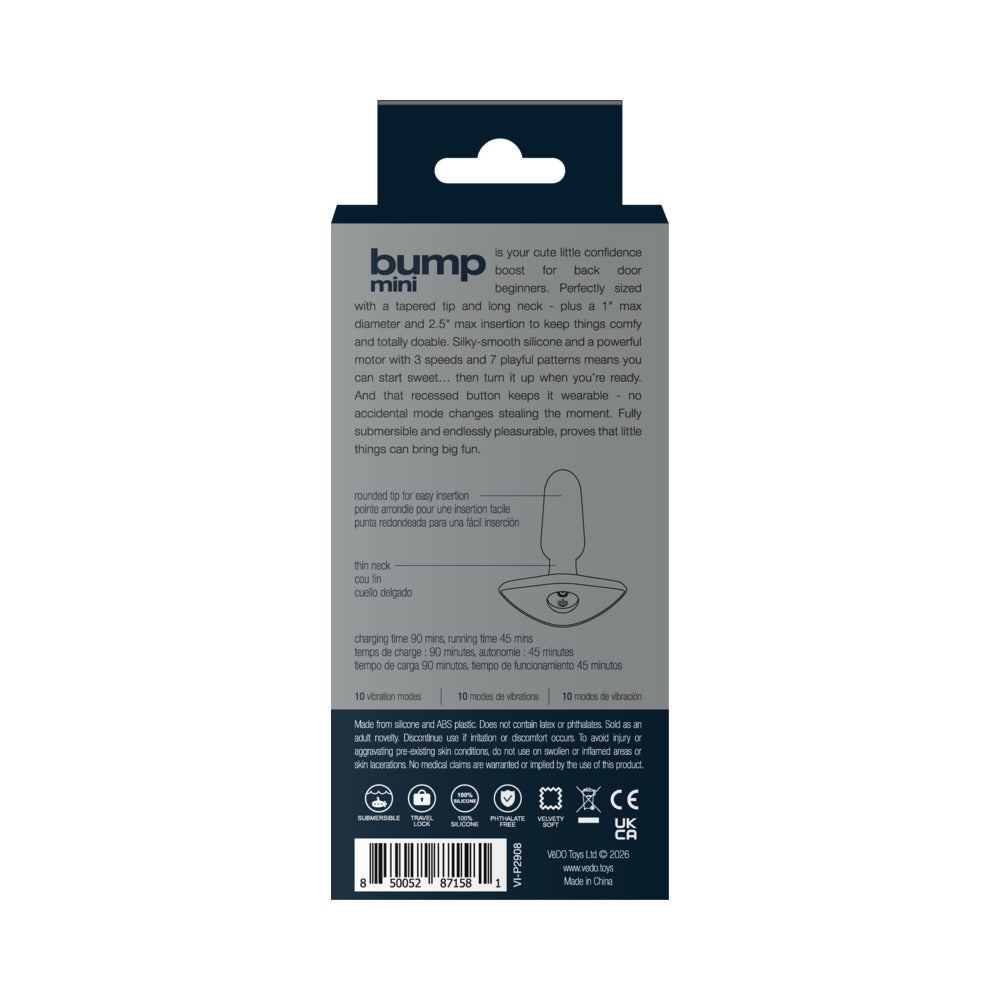 VeDO Bump Mini Rechargeable Plug
