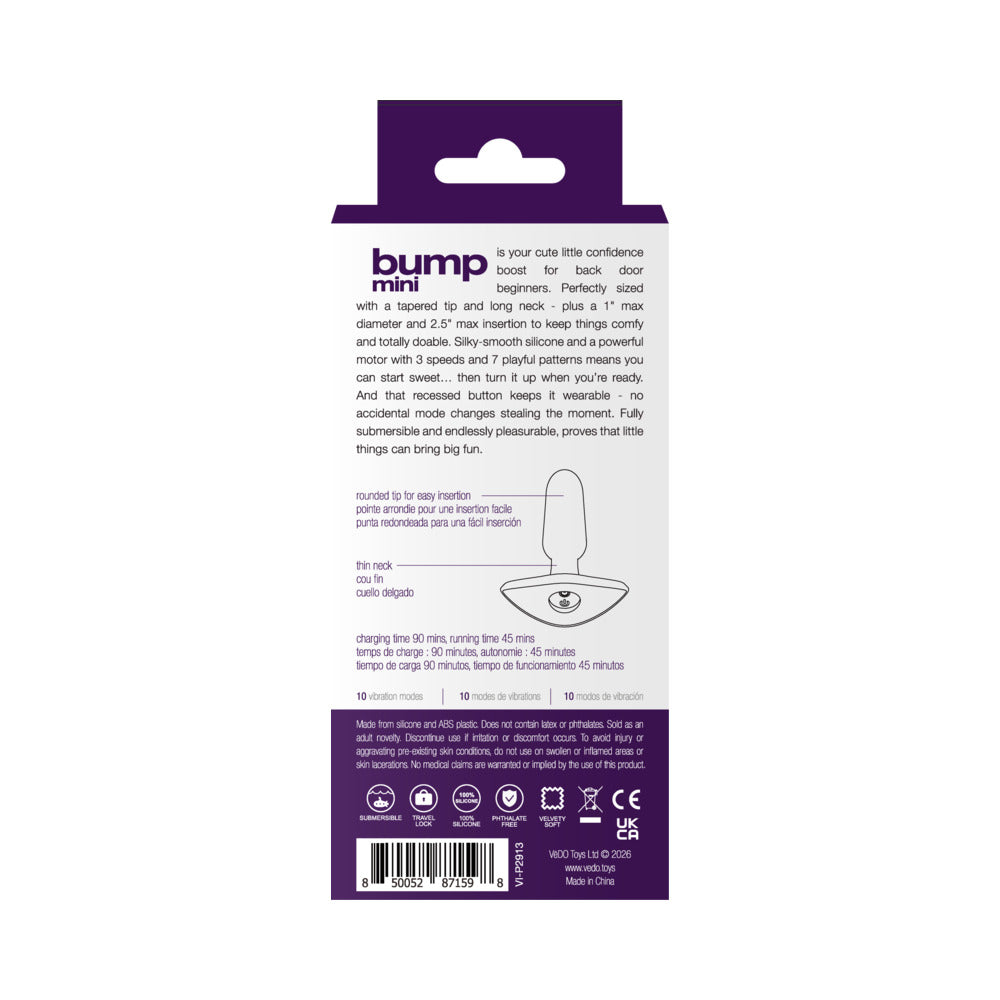 VeDO Bump Mini Rechargeable Plug