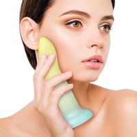 Mixers 8-Inch Silicone Dildo - Lime Rickey