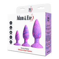 A&E Groovy Booty Anal Plug Set