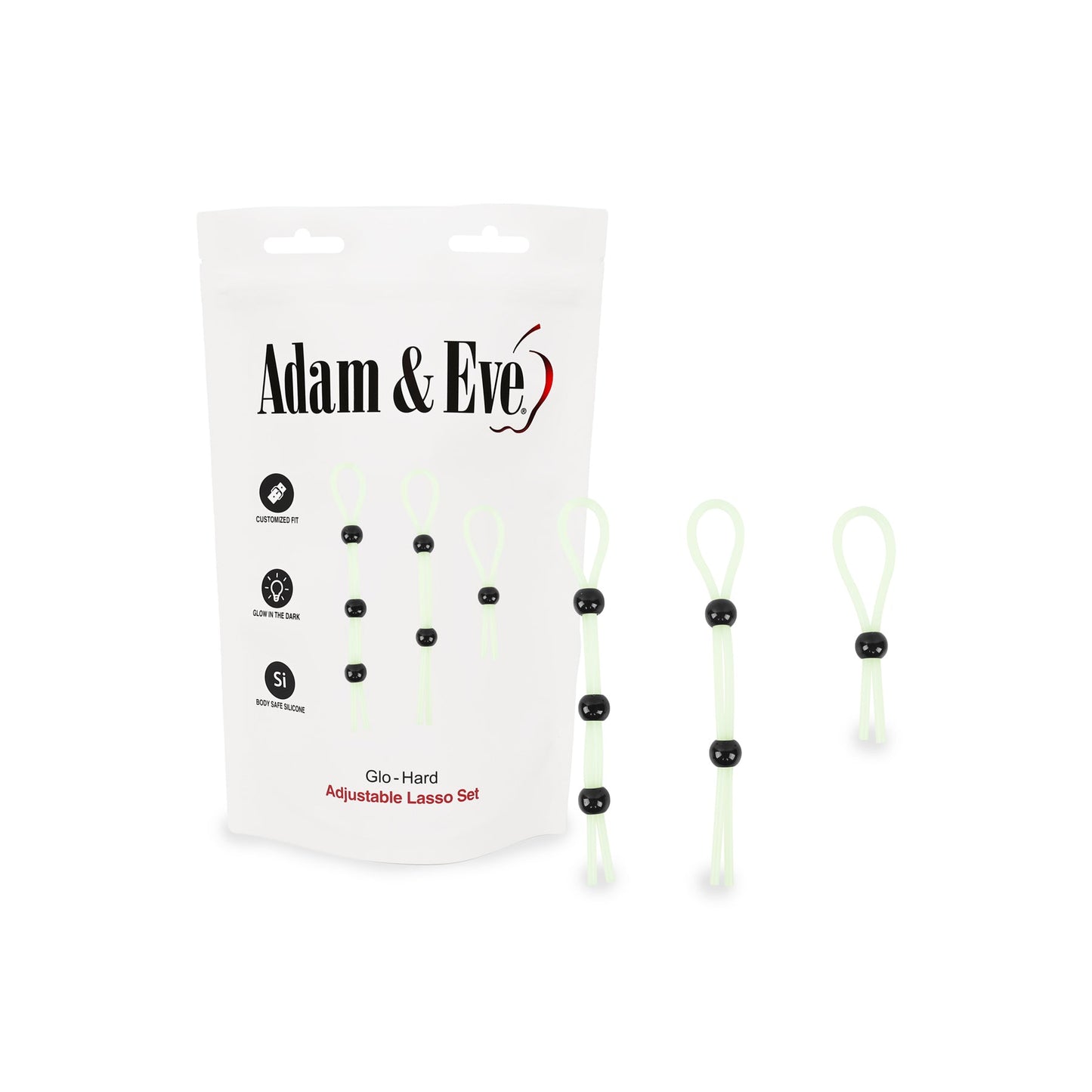 A&E Glo-Hard Adjustable Lasso for Bondage Play
