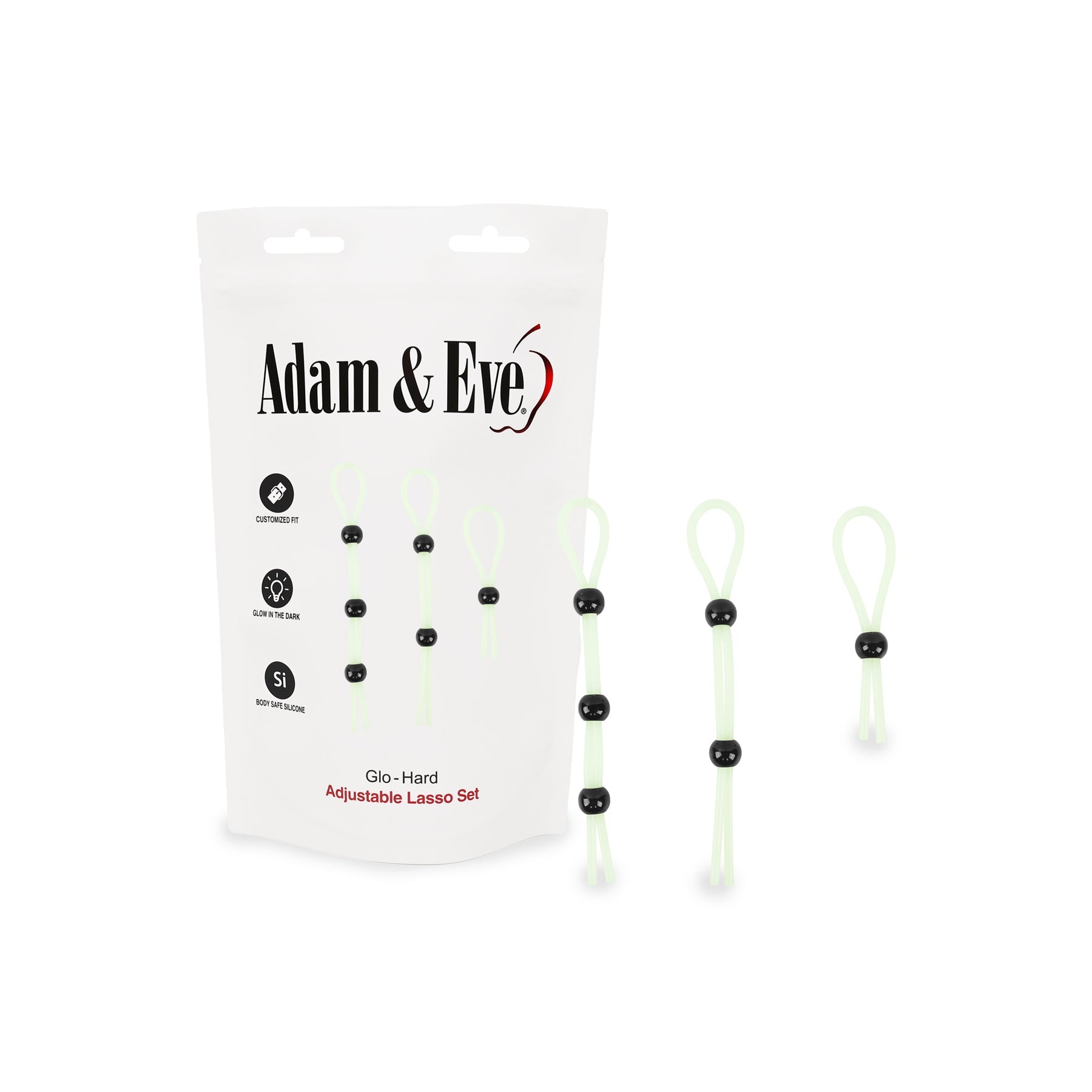 A&E Glo-Hard Adjustable Lasso for Bondage Play