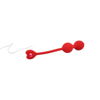 Adam & Eve Sweetheart Kegel Trainer Vibrating Balls with Remote - Enhance Pleasure and Strengthen Pelvic Floor