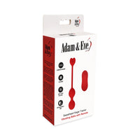 Adam & Eve Sweetheart Kegel Trainer Vibrating Balls with Remote - Enhance Pleasure and Strengthen Pelvic Floor